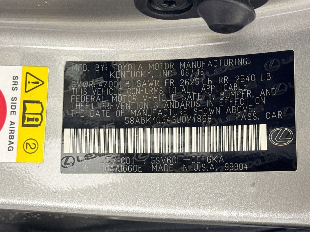 Used 2016 Lexus ES 350 350 image 43