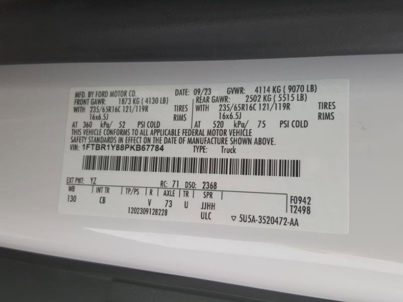 Used 2023 Ford Transit 250 Low Roof w/ Exterior Upgrade Package image 23