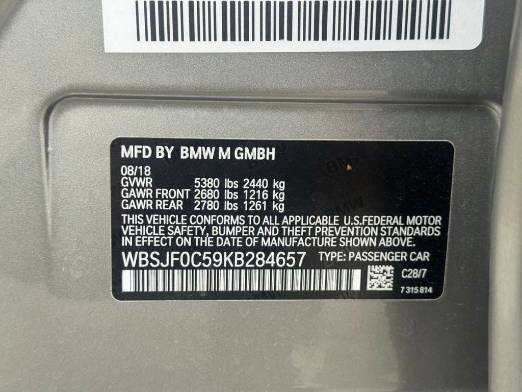 Used 2019 BMW M5 w/ Executive Package AWD/4WD image 27