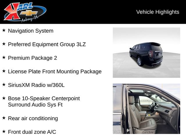Certified 2023 Chevrolet Tahoe High Country w/ Premium Package 2 image 2
