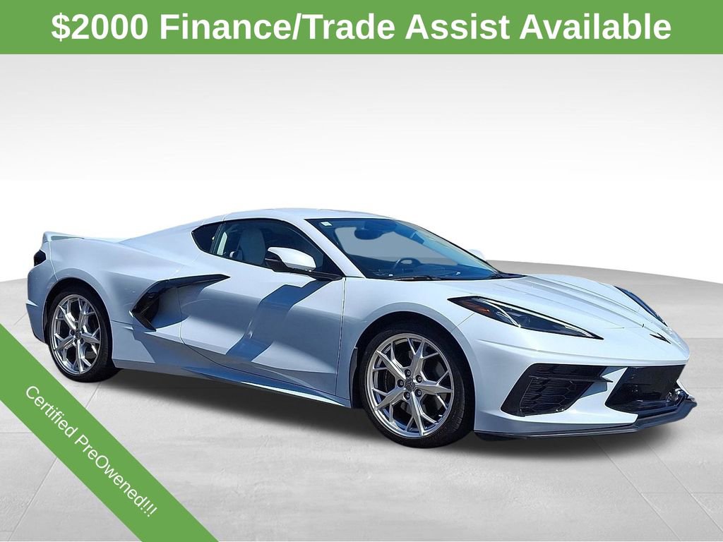 Used 2022 Chevrolet Corvette Stingray Premium Cpe w/ Z51 Performance Package RWD 360° Tour