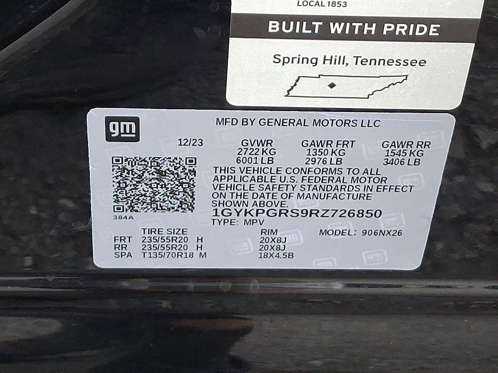 Certified 2024 Cadillac XT6 Sport image 25