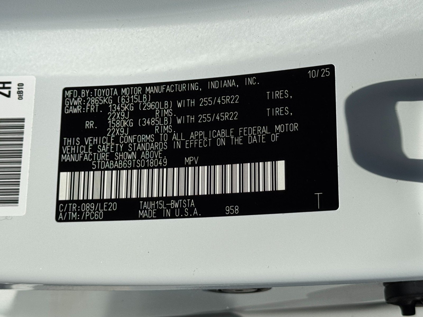 Used 2026 Lexus TX 500h AWD w/ Technology Package image 46