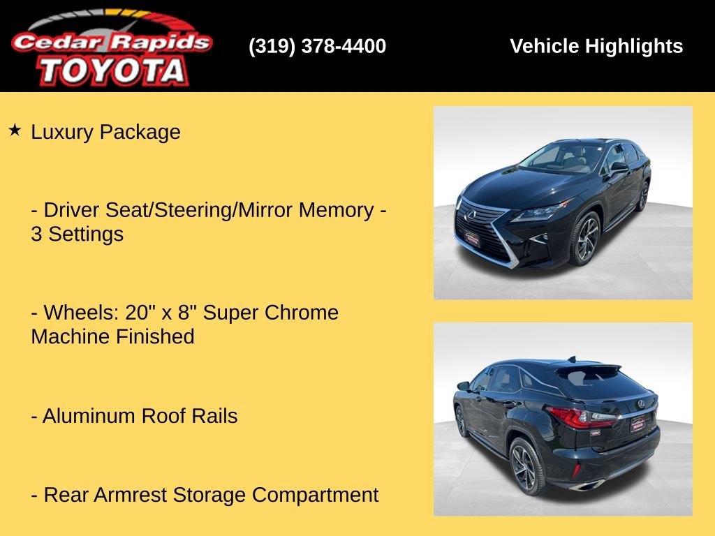 Used 2017 Lexus RX 350 AWD w/ Luxury Package image 34