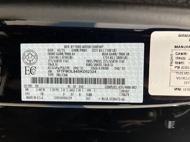 Used 2025 Ford F150 XLT w/ Equipment Group 302A MID image 41