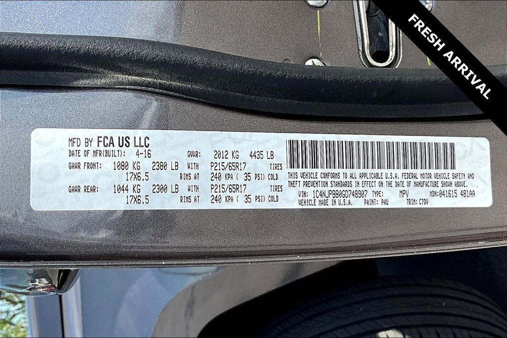 Used 2016 Jeep Patriot Sport w/ Power Value Group image 17