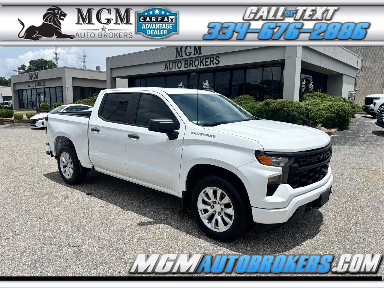 Used 2022 Chevrolet Silverado 1500 Custom RWD image 1