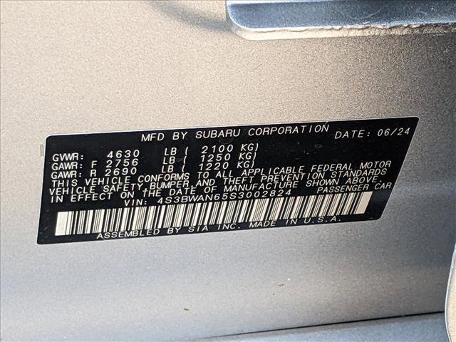 New 2025 Subaru Legacy Limited image 19