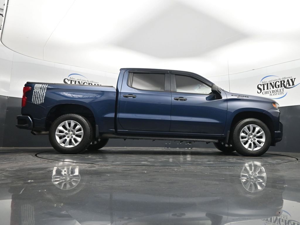 Used 2022 Chevrolet Silverado 1500 Custom w/ LPO, Dark Essentials Package RWD image 24