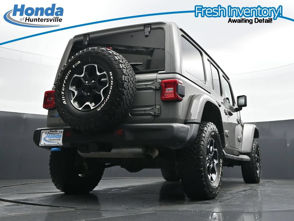 Used 2022 Jeep Wrangler Unlimited Rubicon 4xe w/ Steel Bumper Group AWD/4WD image 38