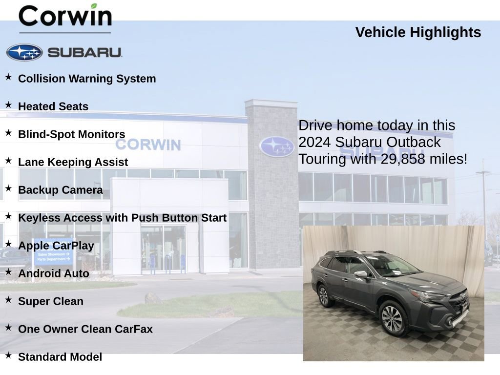 Used 2024 Subaru Outback Touring image 6