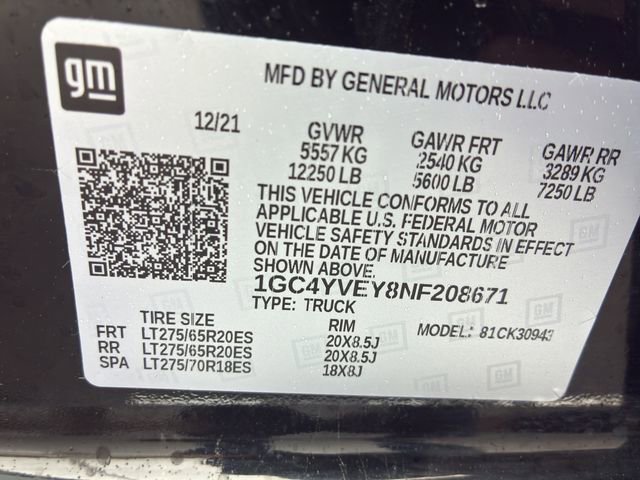 Used 2022 Chevrolet Silverado 3500 High Country w/ Safety Package II image 16