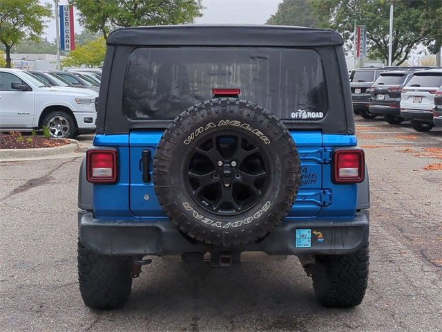 Used 2021 Jeep Wrangler Unlimited Willys image 4