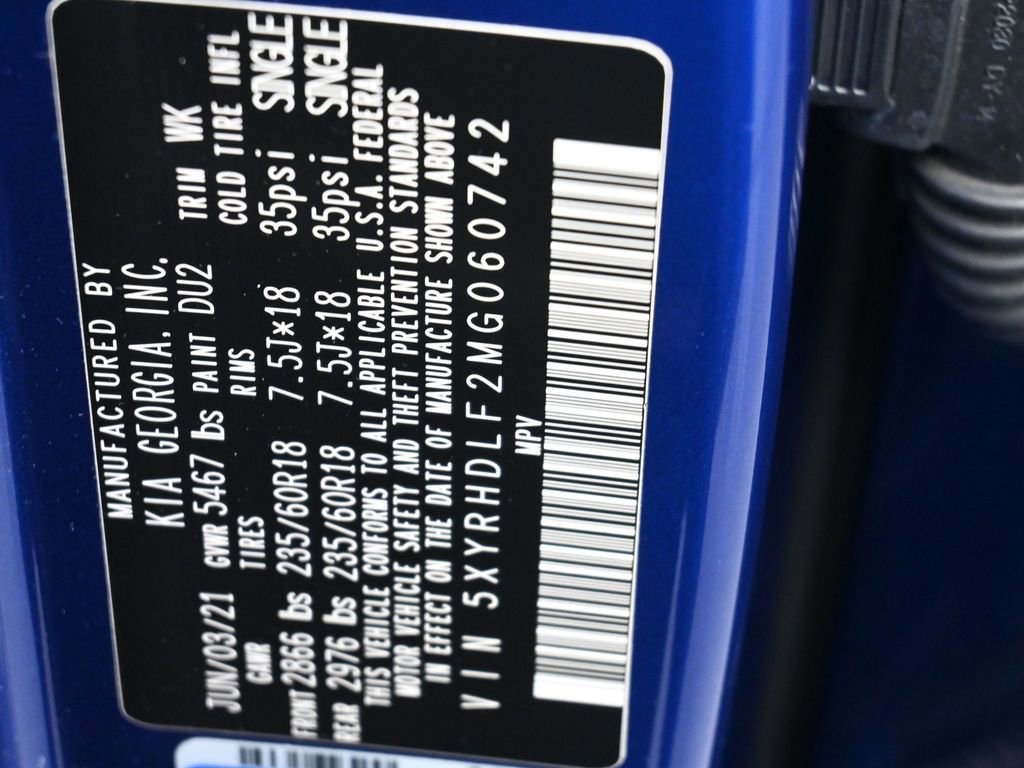 Used 2021 Kia Sorento EX w/ Panoramic Sunroof Package image 18