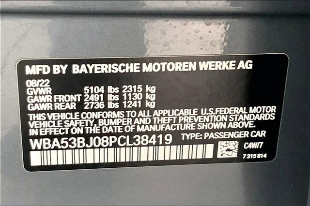 Certified 2023 BMW 540i image 31