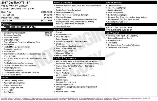 Used 2017 Cadillac XT5 Base image 6