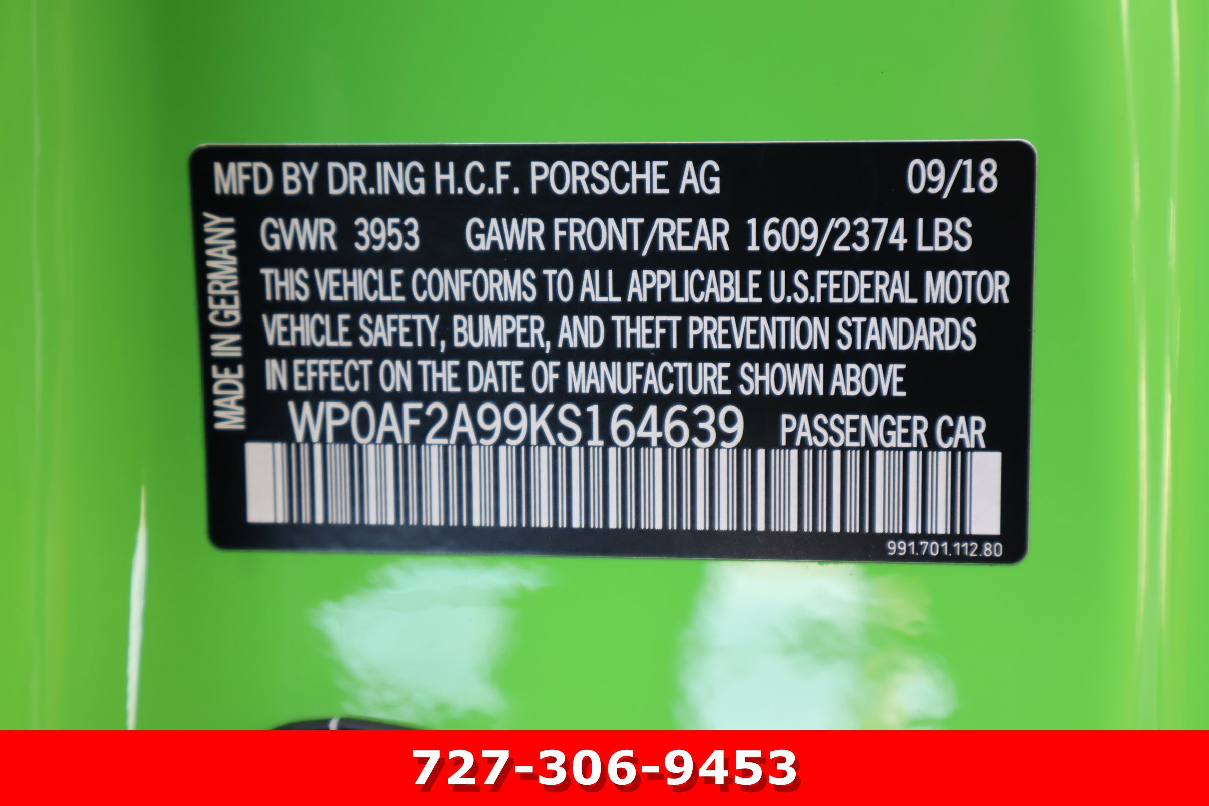 Used 2019 Porsche 911 GT3 RS RWD image 29