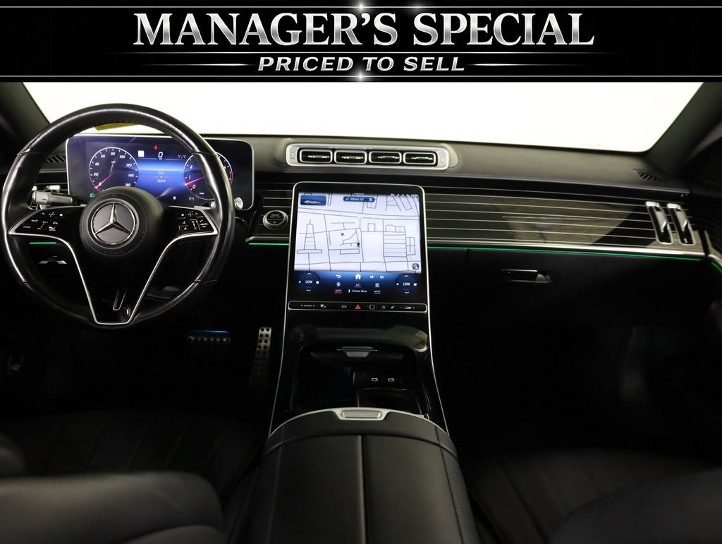 Used 2022 Mercedes-Benz S 500 4MATIC w/ AMG Line Package image 34