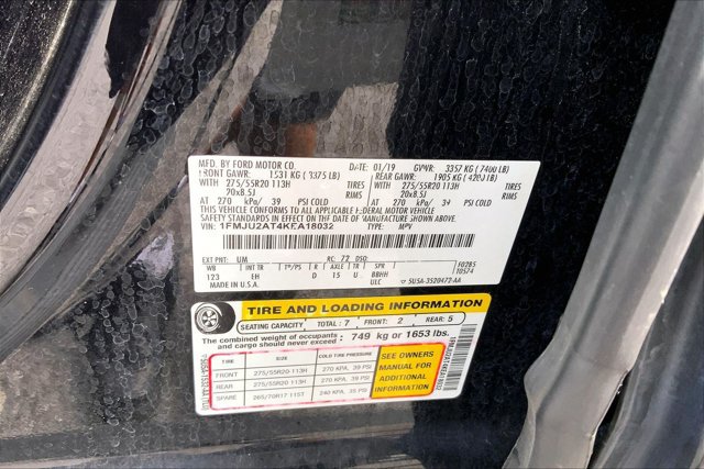 Used 2019 Ford Expedition Limited AWD/4WD image 32