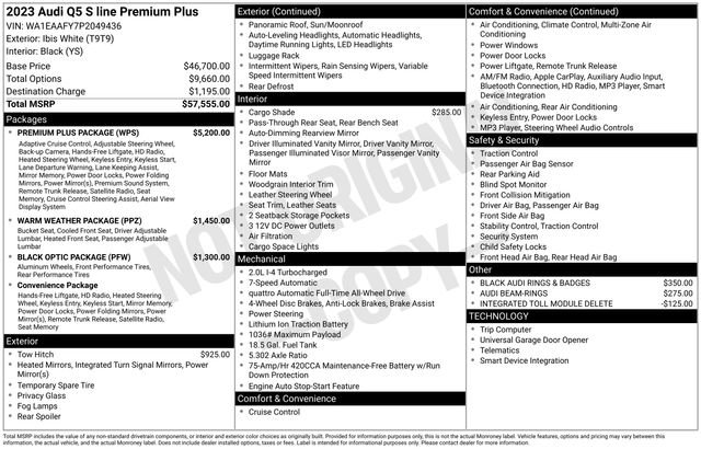 Used 2023 Audi Q5 2.0T Premium Plus w/ Premium Plus Package image 5