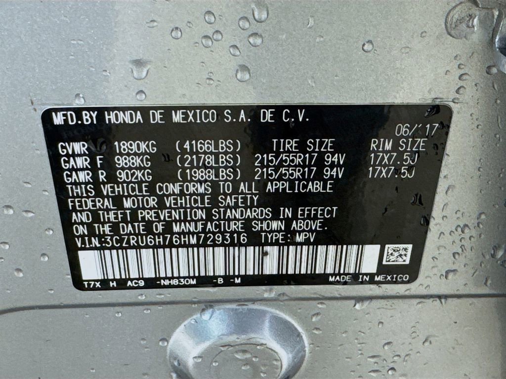 Used 2017 Honda HR-V EX-L image 28