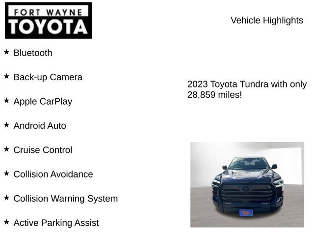 Used 2023 Toyota Tundra SR5 w/ SR5 Convenience Package image 7