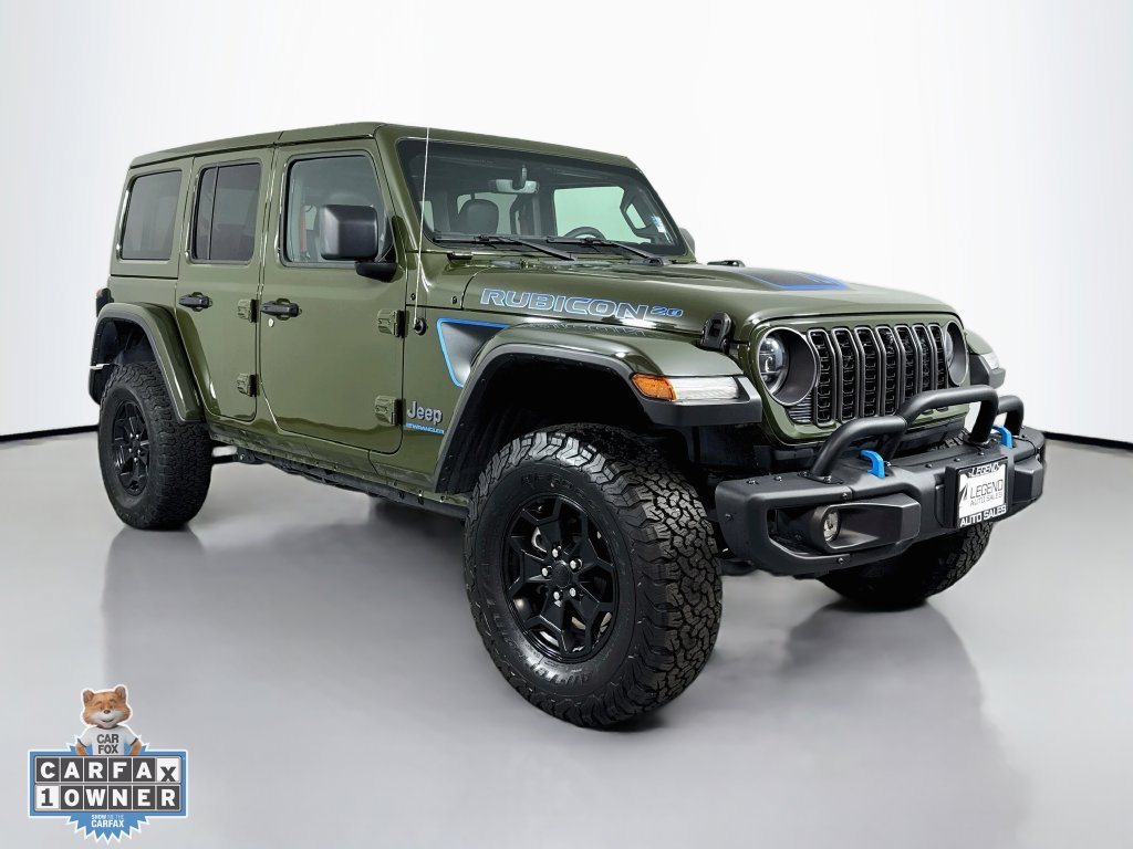 Used 2023 Jeep Wrangler Unlimited Rubicon 4xe AWD/4WD image 4