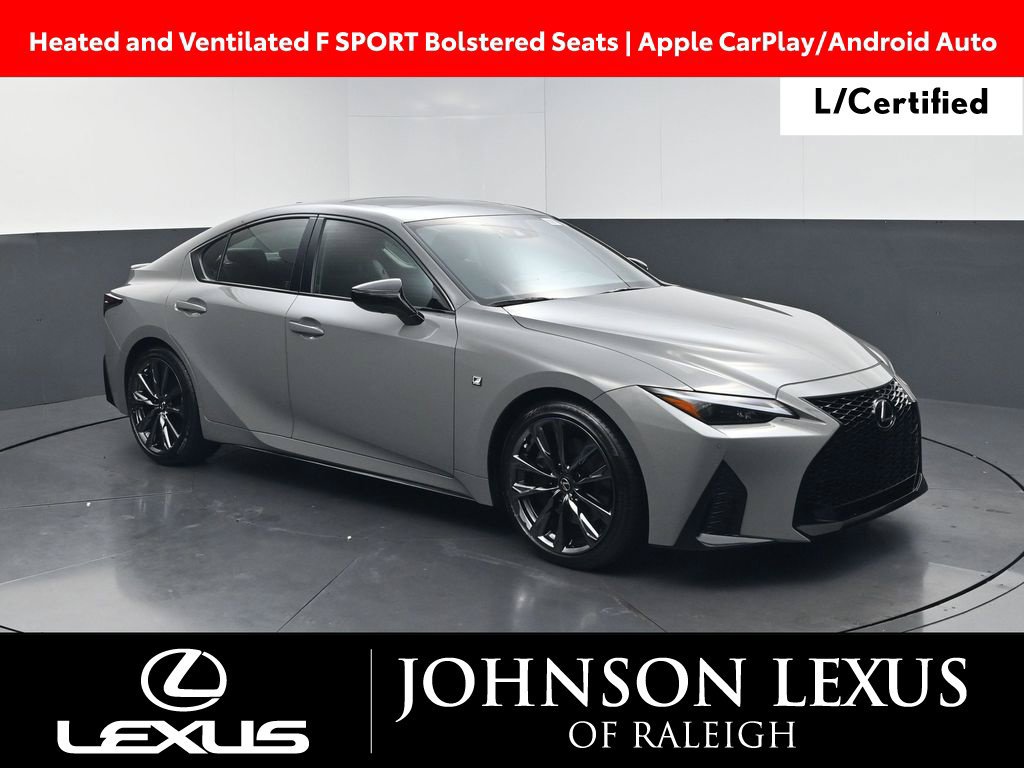 Certified 2025 Lexus IS 350 F Sport w/ Navigation Package RWD image 3