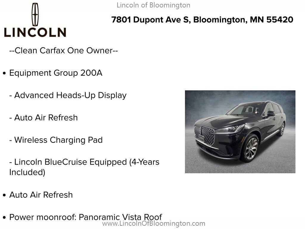 Certified 2025 Lincoln Aviator Reserve AWD/4WD image 6