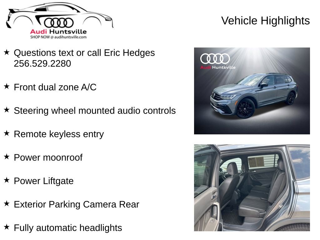 Used 2022 Volkswagen Tiguan SE R-Line FWD image 6