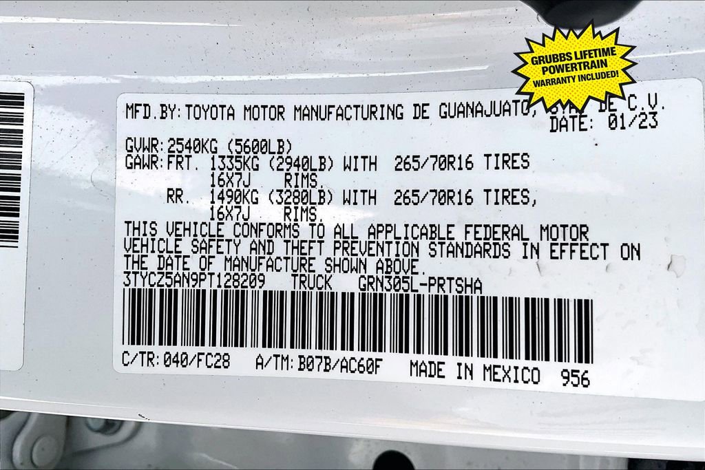 Used 2023 Toyota Tacoma 4x4 Double Cab w/ Trail Edition image 42