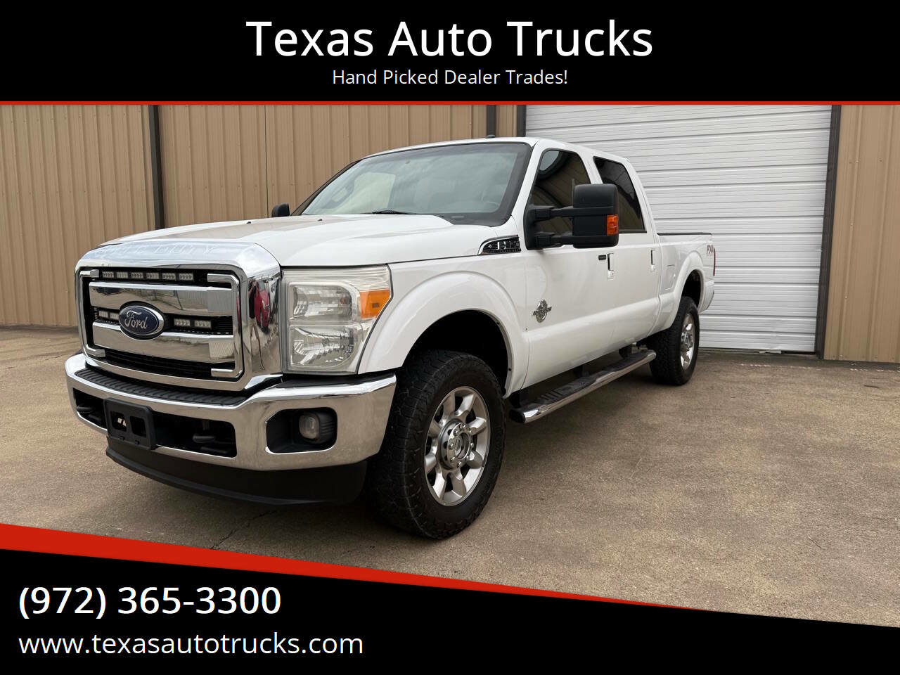 Used 2015 Ford F350 Lariat w/ Lariat Interior Package image 1