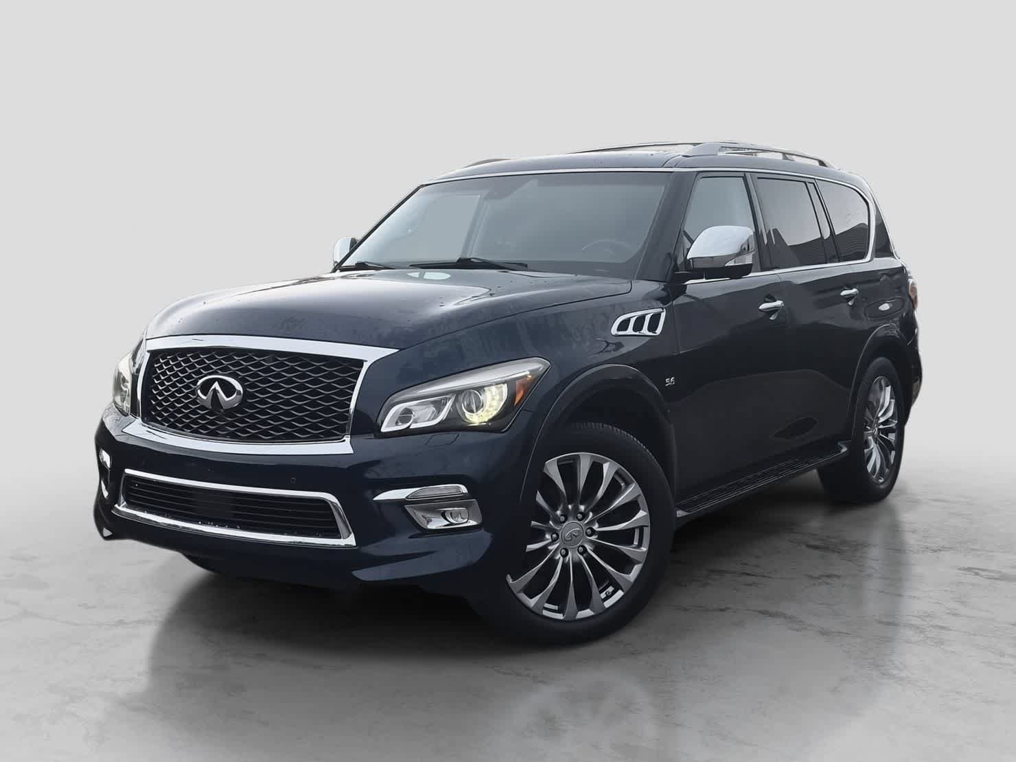 Used 2015 INFINITI QX80 4WD w/ Deluxe Technology Package video 1