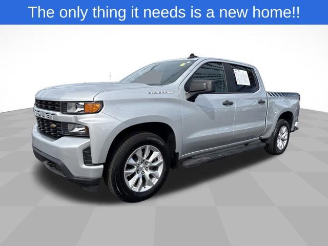 Certified 2022 Chevrolet Silverado 1500 Custom w/ Safety Confidence Package RWD image 1