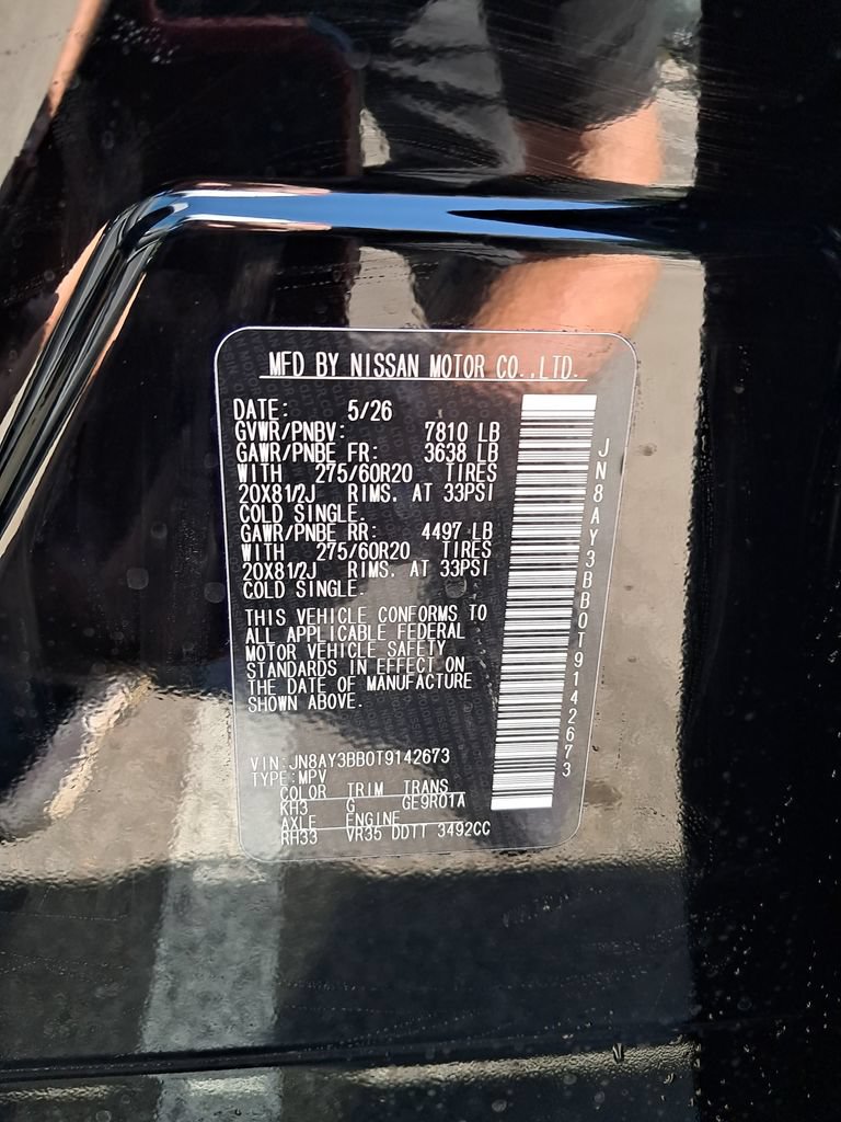New 2026 Nissan Armada SL w/ Captain's Chari Seat Package AWD/4WD image 31