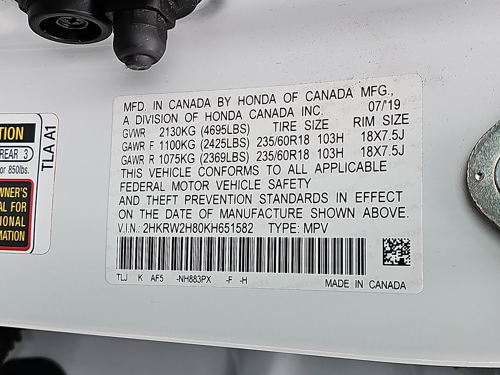 Used 2019 Honda CR-V EX-L image 27