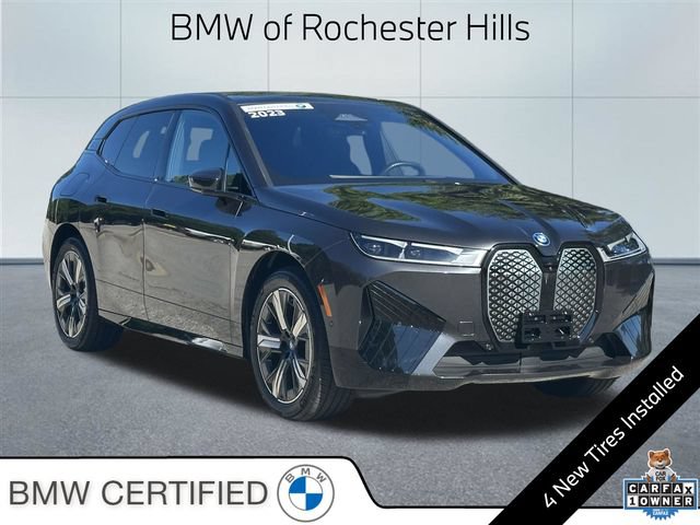 Certified 2023 BMW iX xDrive50 w/ Sport Package AWD/4WD video 1