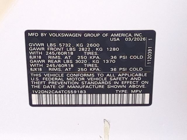 Used 2026 Volkswagen Atlas SE FWD image 37