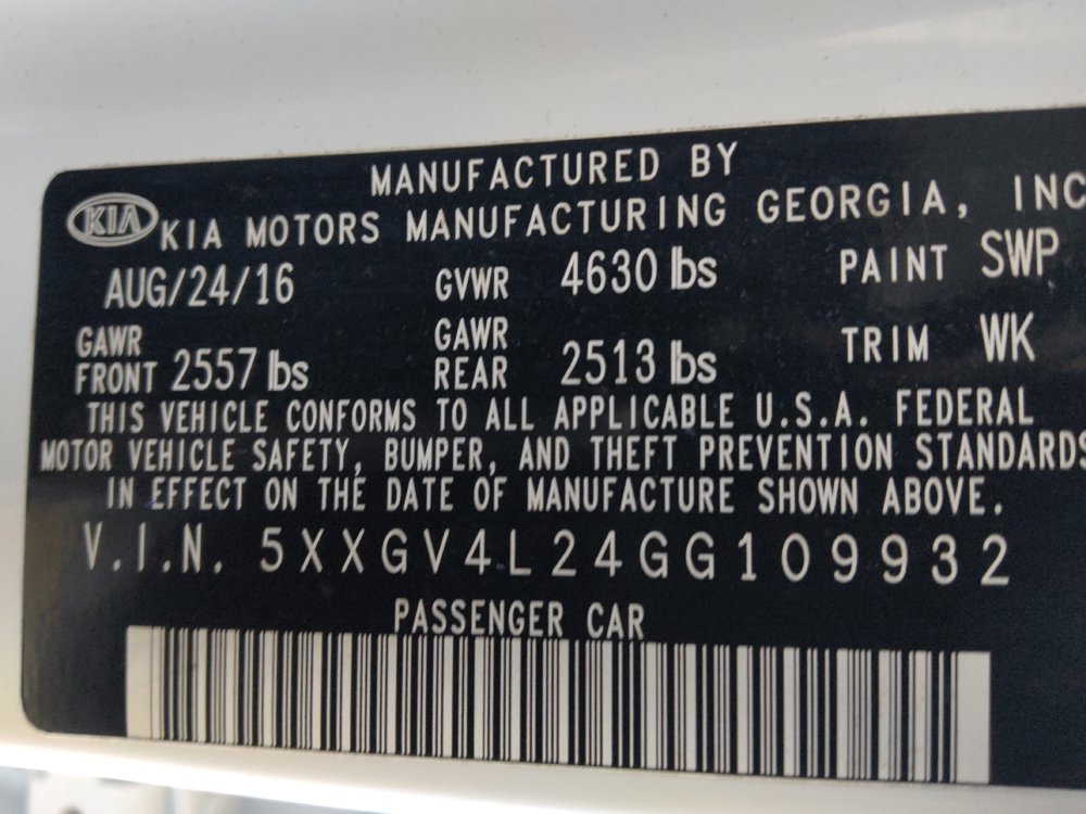Used 2016 Kia Optima SX w/ Chrome Wheel Package FWD image 33