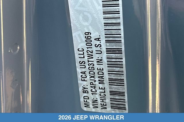 Used 2026 Jeep Wrangler Unlimited Sport AWD/4WD image 31
