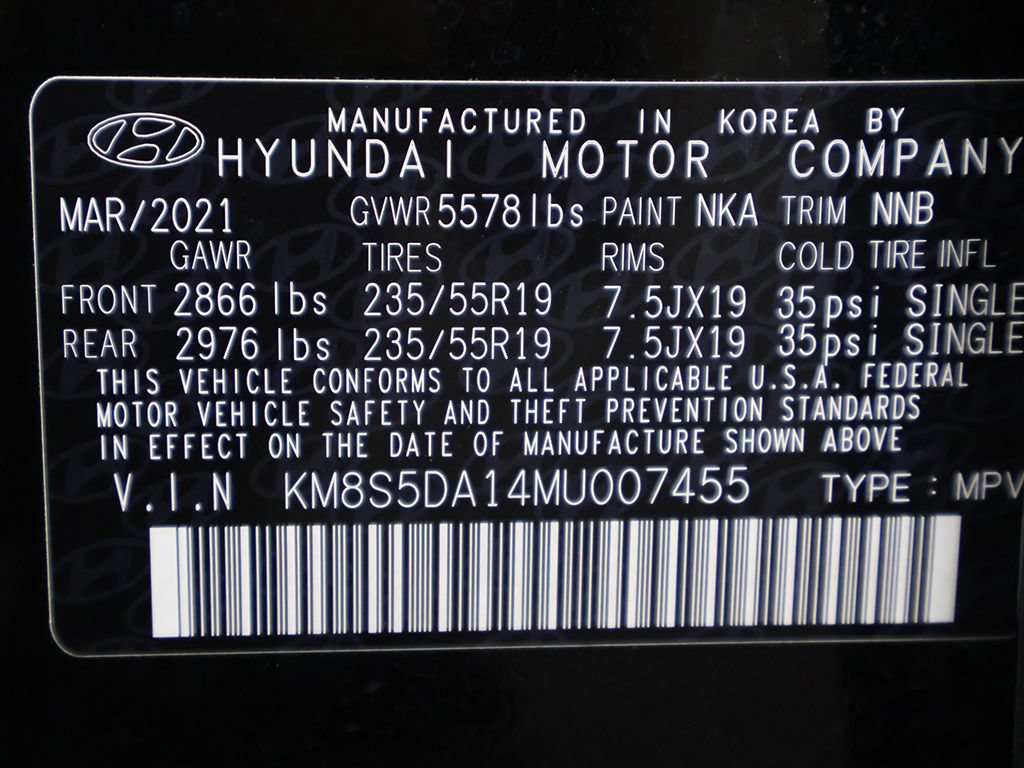 Used 2021 Hyundai Santa Fe Limited AWD/4WD image 52