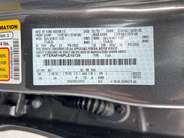 Certified 2023 Ford Ranger XLT w/ Equipment Group 302A High AWD/4WD image 31