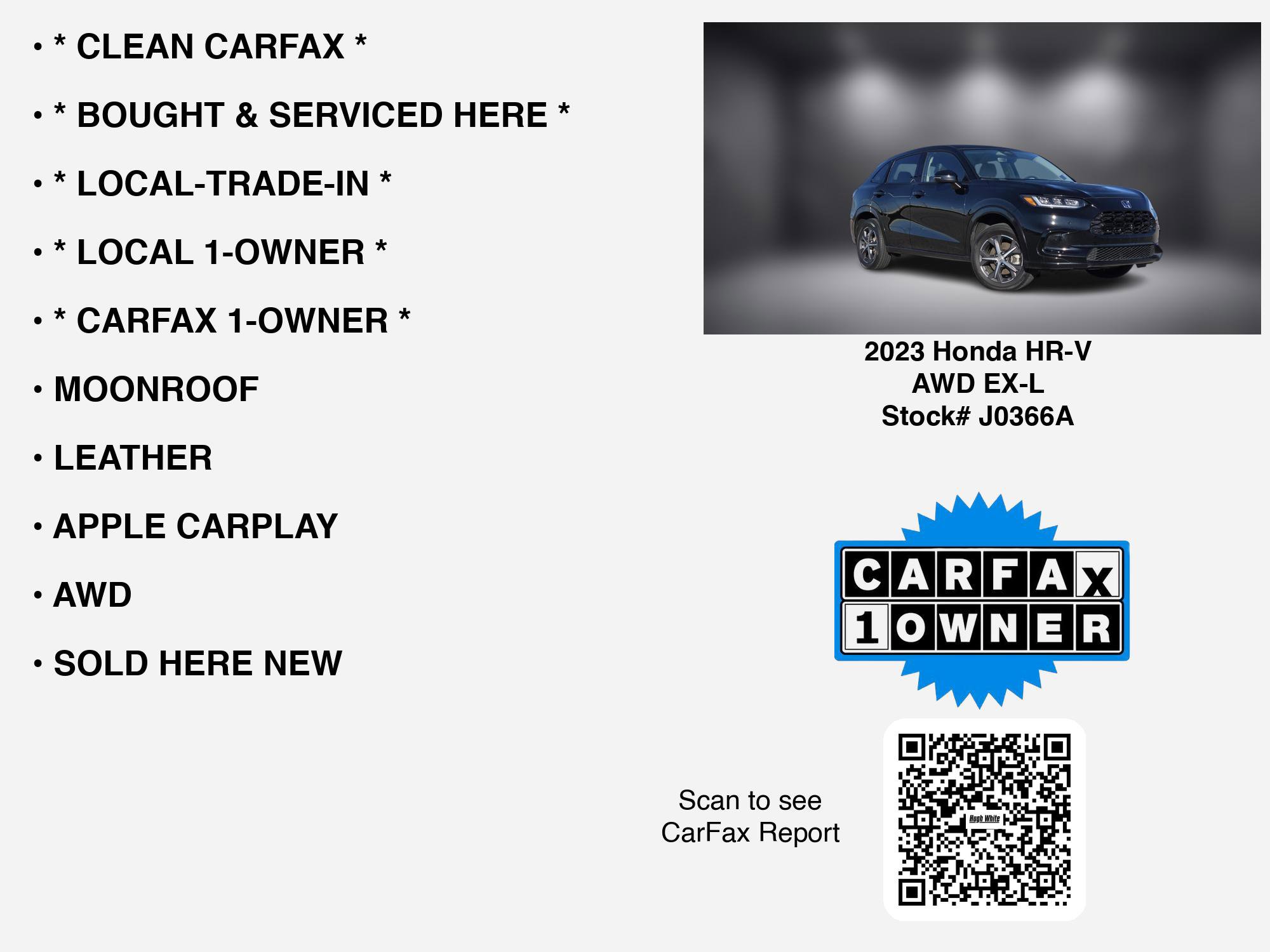 Used 2023 Honda HR-V EX-L image 7