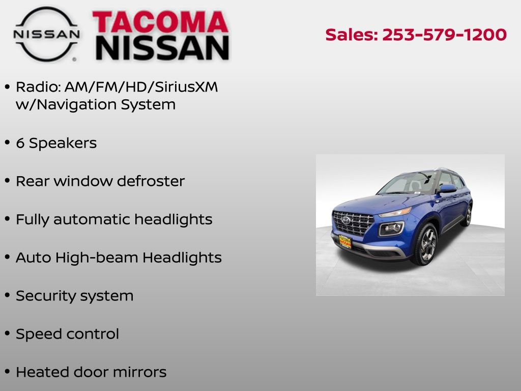 Used 2023 Hyundai Venue Limited w/ Cargo Package image 6
