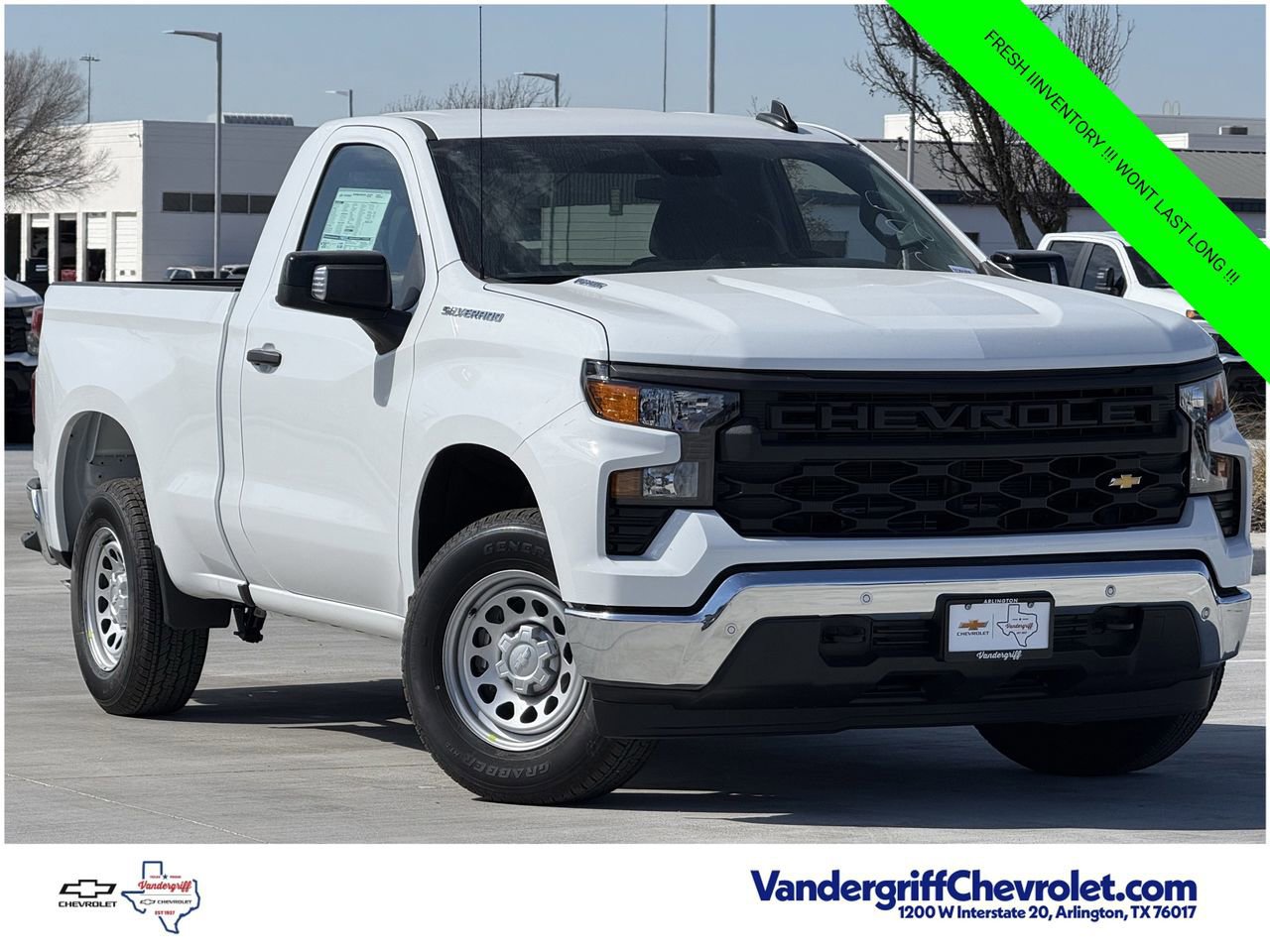 New 2026 Chevrolet Silverado 1500 W/T w/ WT Safety Package RWD image 2