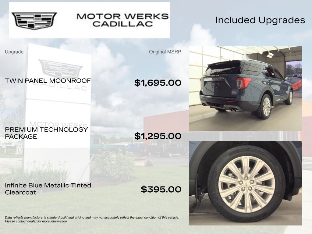 Used 2021 Ford Explorer King Ranch w/ Premium Technology Package image 9