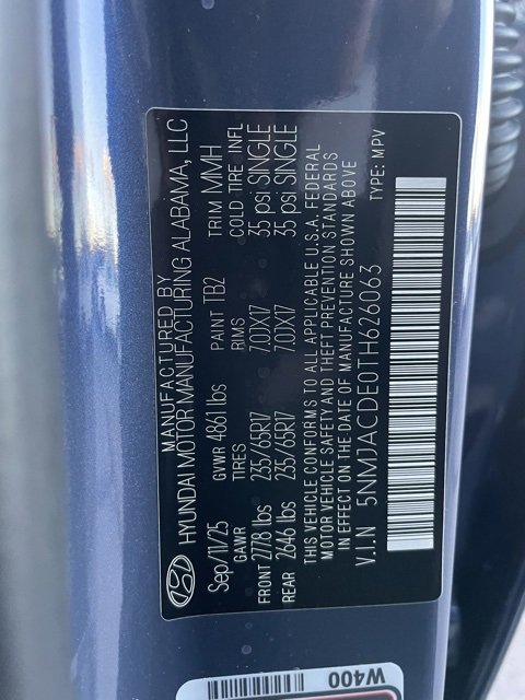 New 2026 Hyundai Tucson SE image 34