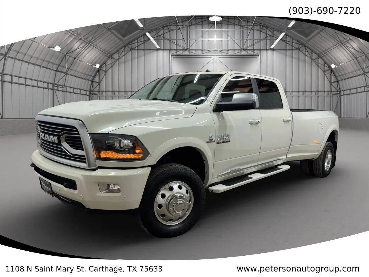 Used 2018 RAM 3500 Laramie Longhorn AWD/4WD image 1