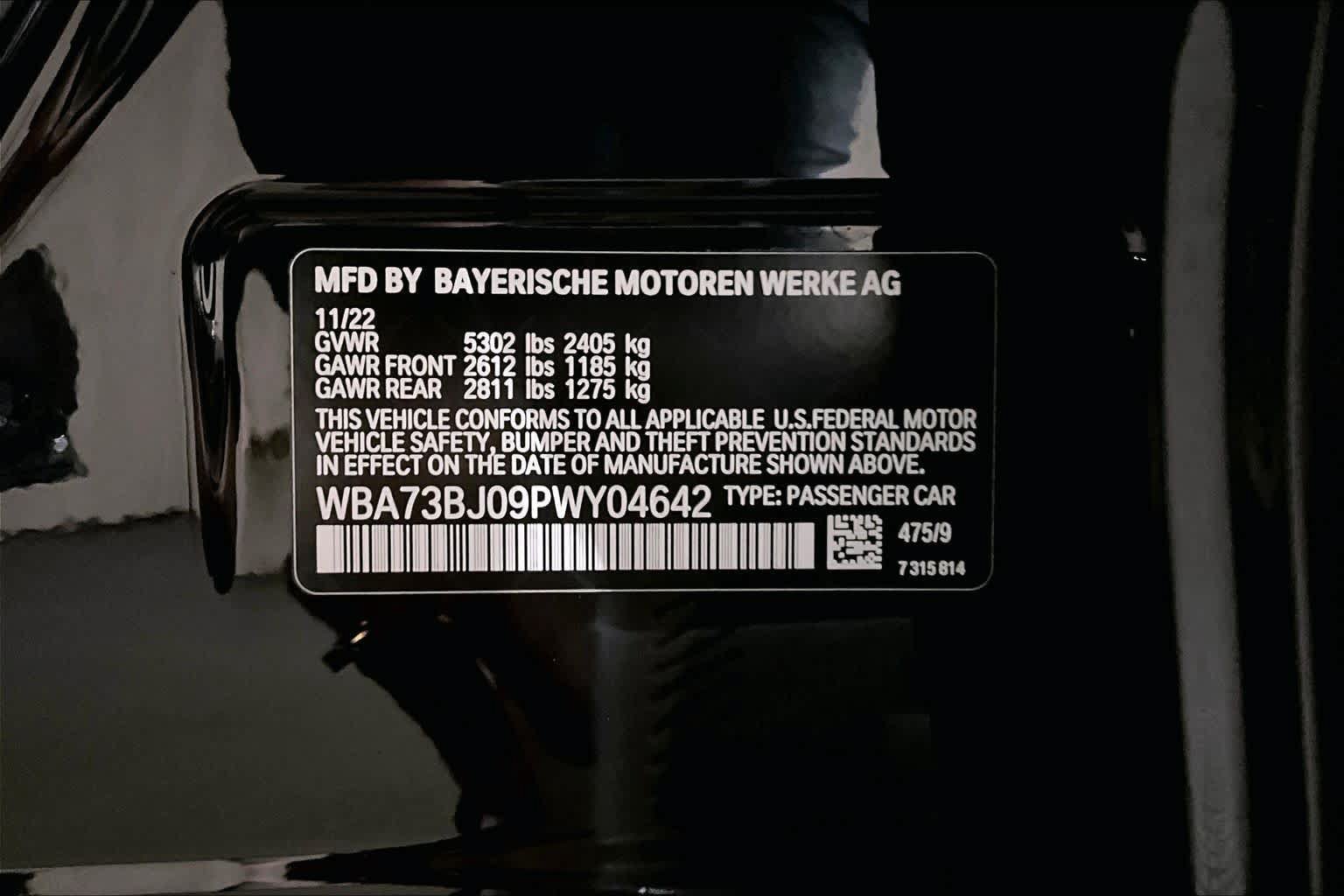 Certified 2023 BMW 540i xDrive w/ M Sport Package AWD/4WD image 33