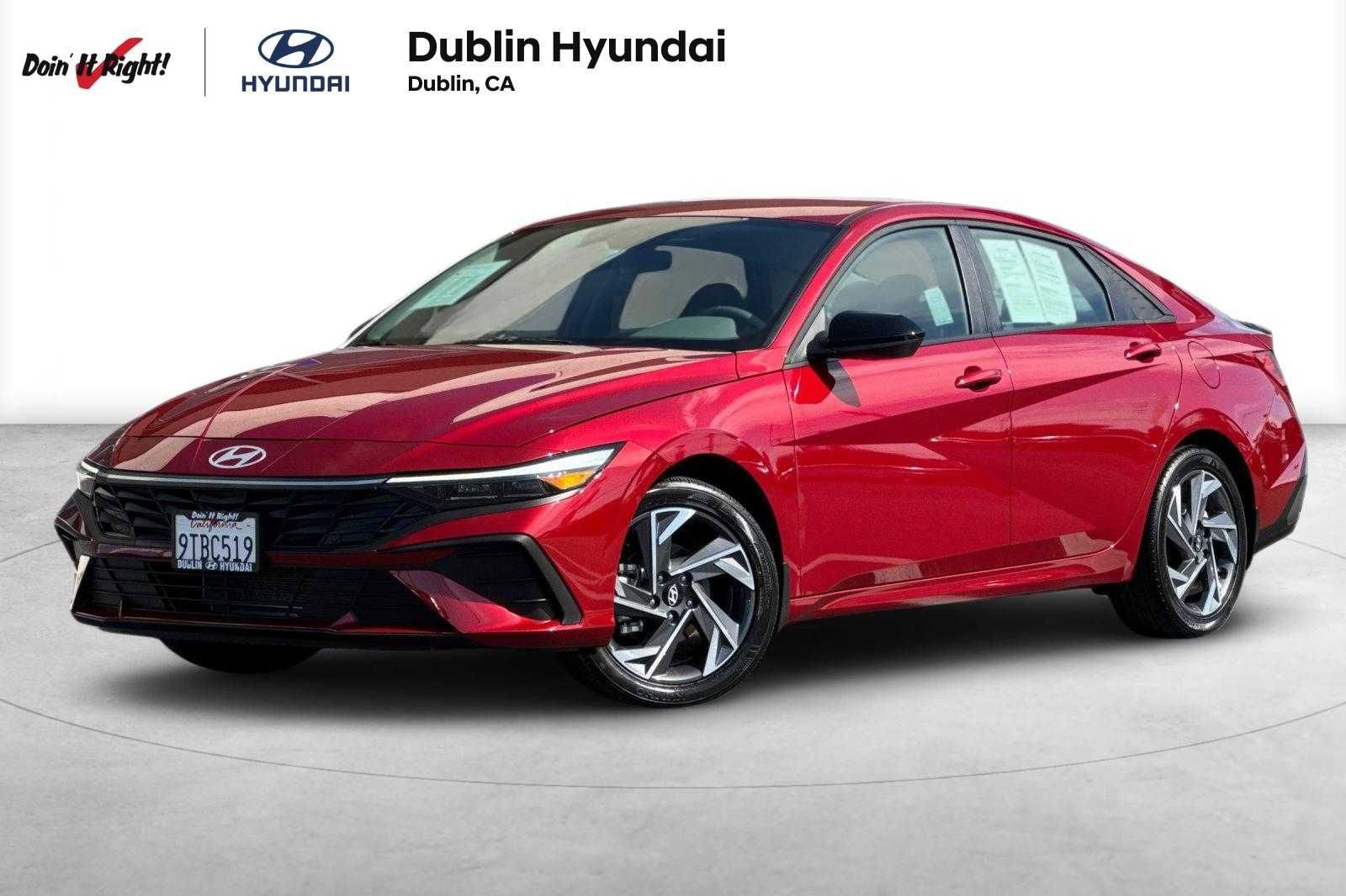 Certified 2025 Hyundai Elantra Sport